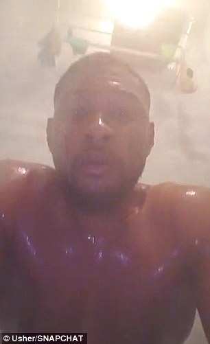 Usher strips NAKED for very explicit selfie